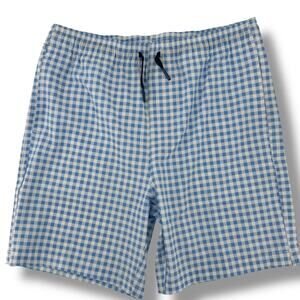 Southern Tide Baldwin Gingham Plaid Check Swim Trunk Shorts Boys Size XL 16